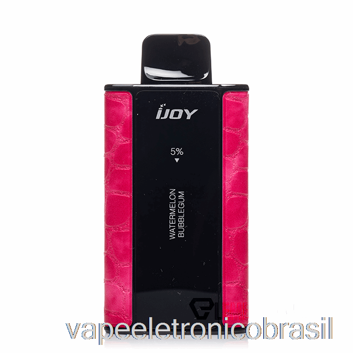 Vape Recarregável Ijoy Capitão 10000 Descartável Melancia Chiclete